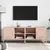 Produktbild 3 för Tv-bänk 2 st rosa 68x39x50,5 cm stål