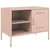 Produktbild 6 för Tv-bänk 2 st rosa 68x39x50,5 cm stål