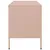 Produktbild 8 för Tv-bänk 2 st rosa 68x39x50,5 cm stål