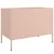 Produktbild 9 för Tv-bänk 2 st rosa 68x39x50,5 cm stål