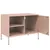 Produktbild 10 för Tv-bänk 2 st rosa 68x39x50,5 cm stål