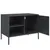 Produktbild 9 för Tv-bänk antracit 68x39x50,5 cm stål