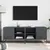 Produktbild 3 för Tv-bänk 2 st antracit 68x39x50,5 cm stål