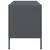 Produktbild 8 för Tv-bänk 2 st antracit 68x39x50,5 cm stål
