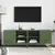 Produktbild 3 för TV-skåp 2 st olivgrön 68x39x50,5 cm stål