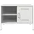 Produktbild 6 för Tv-bänk vit 68x39x50,5 cm stål
