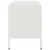 Produktbild 7 för Tv-bänk vit 68x39x50,5 cm stål