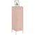 Produktbild 4 för Högskåp rosa 36x39x113 cm stål