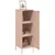 Produktbild 5 för Högskåp rosa 36x39x113 cm stål