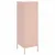 Produktbild 8 för Högskåp rosa 36x39x113 cm stål
