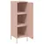 Produktbild 9 för Högskåp rosa 36x39x113 cm stål