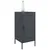 Produktbild 4 för Skänk 2 st antracit 36x39x79 cm kallvalsat stål