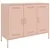 Produktbild 2 för Skåp rosa 100,5x39x79 cm stål