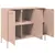 Produktbild 9 för Skåp rosa 100,5x39x79 cm stål