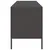Produktbild 7 för TV-skåp svart 100,5x39x50,5 cm stål