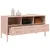 Produktbild 5 för TV-skåp rosa 100,5x39x50,5 cm stål
