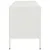 Produktbild 7 för TV-skåp vit 100,5x39x50,5 cm stål