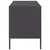 Produktbild 7 för Tv-bänk svart 68x39x50,5 cm stål