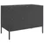 Produktbild 9 för Tv-bänk 2 st svart 68x39x50,5 cm stål