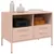 Produktbild 4 för Tv-bänk rosa 68x39x50,5 cm stål