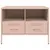 Produktbild 6 för Tv-bänk rosa 68x39x50,5 cm stål
