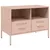 Produktbild 6 för Tv-bänk 2 st rosa 68x39x50,5 cm stål