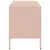 Produktbild 8 för Tv-bänk 2 st rosa 68x39x50,5 cm stål