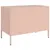 Produktbild 9 för Tv-bänk 2 st rosa 68x39x50,5 cm stål