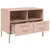 Produktbild 10 för Tv-bänk 2 st rosa 68x39x50,5 cm stål