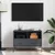 Produktbild 3 för Tv-bänk antracit 68x39x50,5 cm stål