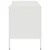 Produktbild 7 för Tv-bänk vit 68x39x50,5 cm stål