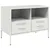 Produktbild 6 för Tv-bänk 2 st vit 68x39x50,5 cm stål