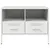 Produktbild 7 för Tv-bänk 2 st vit 68x39x50,5 cm stål