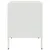 Produktbild 7 för Sängskåp 2 st vit 36x39x50,5 cm stål