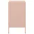 Produktbild 7 för Sängbord rosa 36x39x68 cm stål