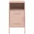 Produktbild 6 för Sängbord 2 st rosa 36x39x68 cm stål