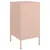 Produktbild 8 för Sängbord 2 st rosa 36x39x68 cm stål