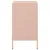 Produktbild 7 för Sängbord rosa 36x39x68 cm stål