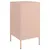 Produktbild 8 för Sängbord rosa 36x39x68 cm stål