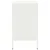 Produktbild 7 för Sängbord 2 st vit 36x39x68 cm stål