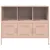 Produktbild 6 för Skåp rosa 100,5x39x79 cm stål