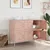 Produktbild 3 för Skåp rosa 100,5x39x79 cm stål