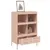 Produktbild 5 för Högskåp rosa 68x39x101,5 cm stål