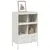 Produktbild 4 för Högskåp vit 68x39x101,5 cm stål