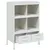 Produktbild 9 för Högskåp vit 68x39x101,5 cm stål