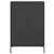 Produktbild 6 för Högskåp svart 68x39x101,5 cm stål