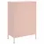 Produktbild 8 för Högskåp rosa 68x39x101,5 cm stål