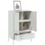 Produktbild 5 för Högskåp vit 68x39x101,5 cm stål