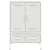 Produktbild 6 för Högskåp vit 68x39x101,5 cm stål