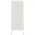 Produktbild 7 för Högskåp vit 68x39x101,5 cm stål